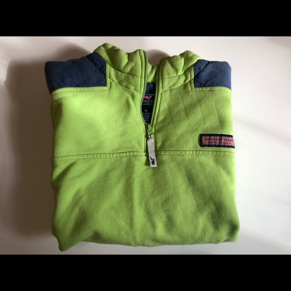 Vineyard Vines Green Quarter Zip